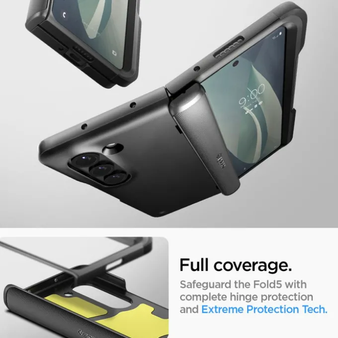 Etui Spigen Slim Armor Pro Pen Galaxy Z Fold 5 Black Case