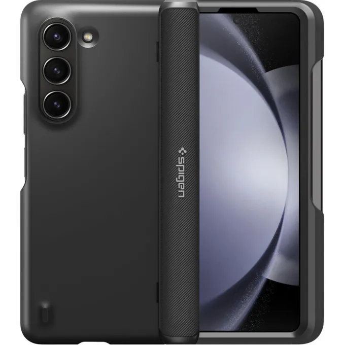 Etui Spigen Slim Armor Pro Pen Galaxy Z Fold 5 Black Case