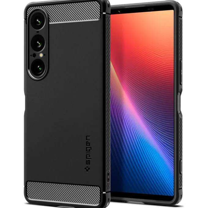 ETUI SPIGEN SONY XPERIA 1 VII RUGGED ARMOR MATOWE CZARNE