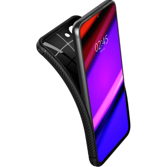 ETUI SPIGEN S22 Rugged Armor Matte Black Case