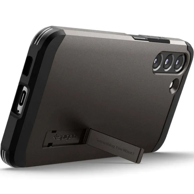 ETUI Spigen S22 Tough Armor Gunmetal Case