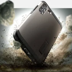 ETUI Spigen S22 Tough Armor Gunmetal Case