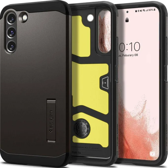 ETUI Spigen S22 Tough Armor Gunmetal Case