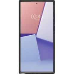 ETUI SPIGEN S22 ULTRA Liquid Air MATTE Black Czarne Case