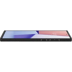 ETUI SPIGEN S22 ULTRA Liquid Air MATTE Black Czarne Case