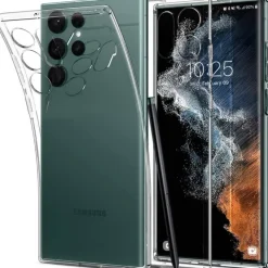 ETUI SPIGEN S22 ULTRA Liquid Crystal Przezroczyste Clear Case