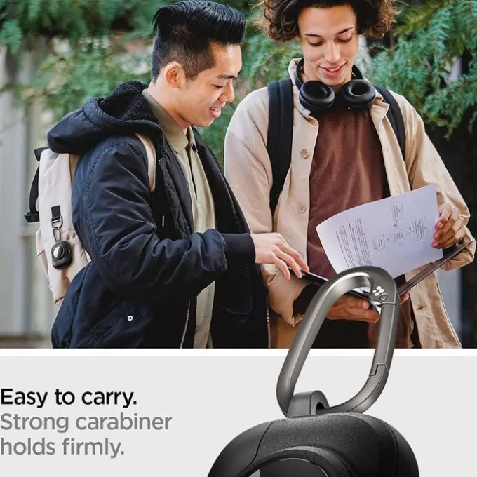 ETUI SPIGEN TAG ARMOR DUO AIRPODS PRO 1 / 2 & AIRTAG BLACK