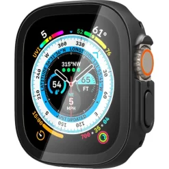 Etui Spigen Thin Fit 360 Apple Watch Ultra 49mm Ultra 2 Czarne