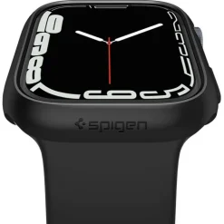 Etui SPIGEN Thin Fit Apple Watch 7 8 9 41mm Czarne