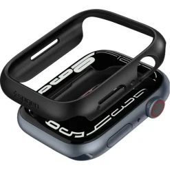 Etui SPIGEN Thin Fit Apple Watch 7 8 9 41mm Czarne