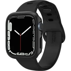 Etui SPIGEN Thin Fit Apple Watch 6 7 8 9 45mm Czarne