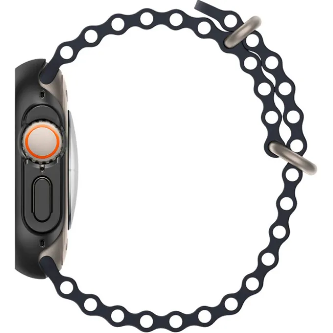 Etui Spigen Thin Fit Apple Watch Ultra 49mm Ultra 2 Czarne