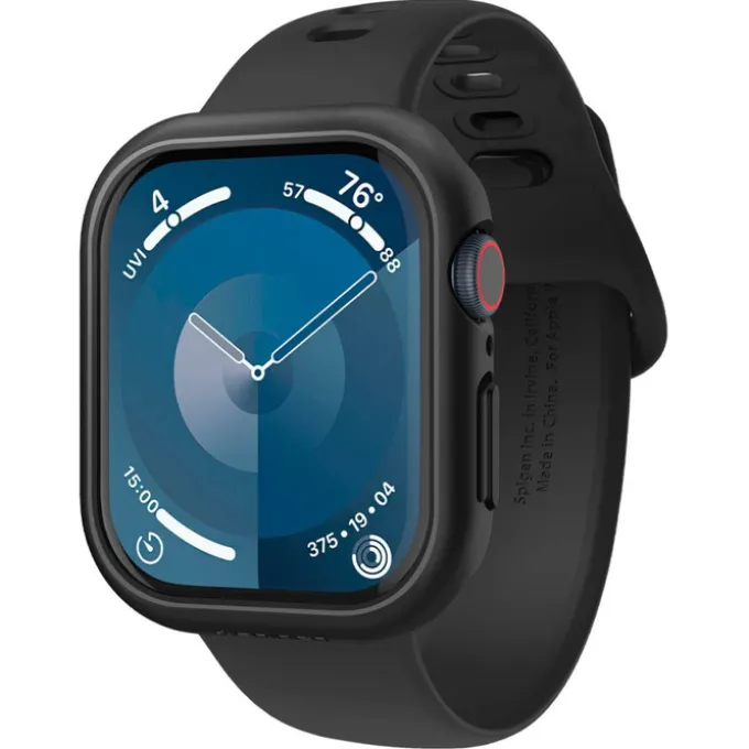 ETUI SPIGEN THIN FIT APPLE WATCH 10 (46 MM) BLACK