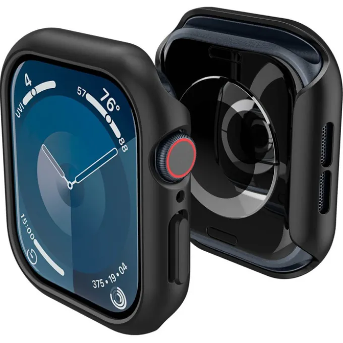 ETUI SPIGEN THIN FIT APPLE WATCH 10 (46 MM) BLACK