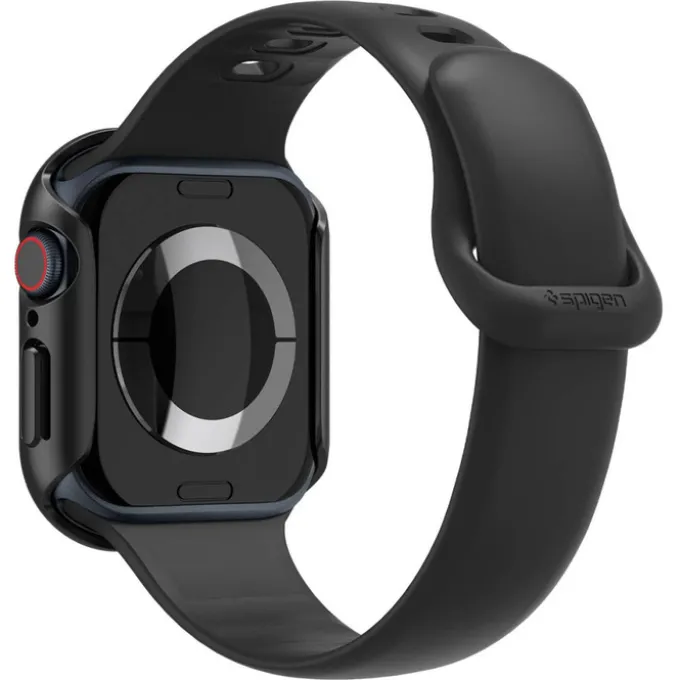 ETUI SPIGEN THIN FIT APPLE WATCH 10 (46 MM) BLACK