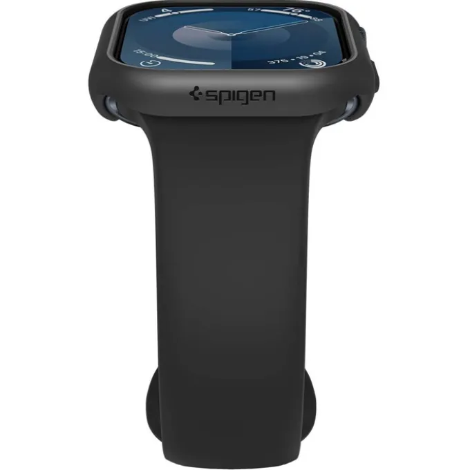 ETUI SPIGEN THIN FIT APPLE WATCH 10 (46 MM) BLACK