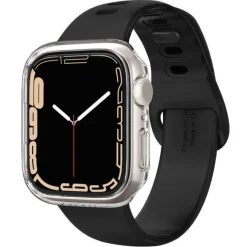 Etui SPIGEN Thin Fit Apple Watch 7 8 9 41mm Przezroczyste
