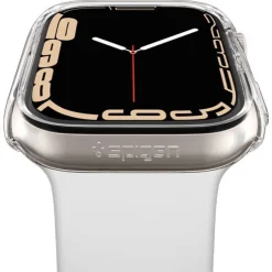 Etui SPIGEN Thin Fit Apple Watch 7 8 9 41mm Przezroczyste