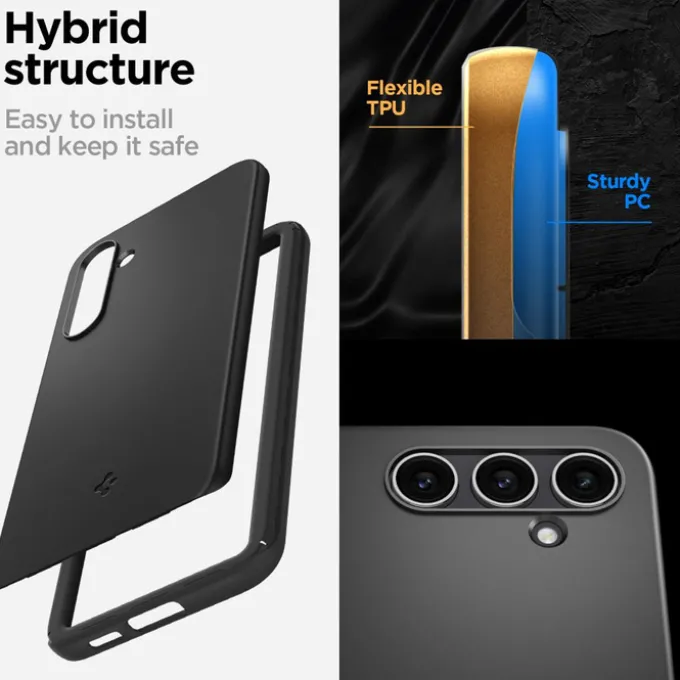 Etui Spigen Thin Fit Galaxy S23 Fe Black