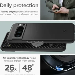 Etui Spigen Thin Fit Google Pixel 8 Pro Black Case