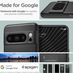 Etui Spigen Thin Fit Google Pixel 8 Pro Black Case