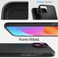 Etui Spigen Thin Fit iPhone 15 Black Case