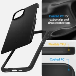 Etui Spigen Thin Fit iPhone 15 Black Case