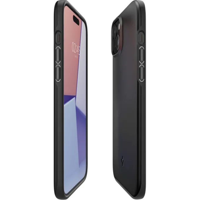 Etui Spigen Thin Fit iPhone 15 Plus Black Case