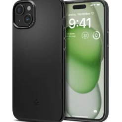 Etui Spigen Thin Fit iPhone 15 Plus Black Case