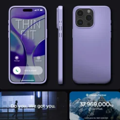 Etui Spigen Thin Fit iPhone 15 Pro Iris Purple