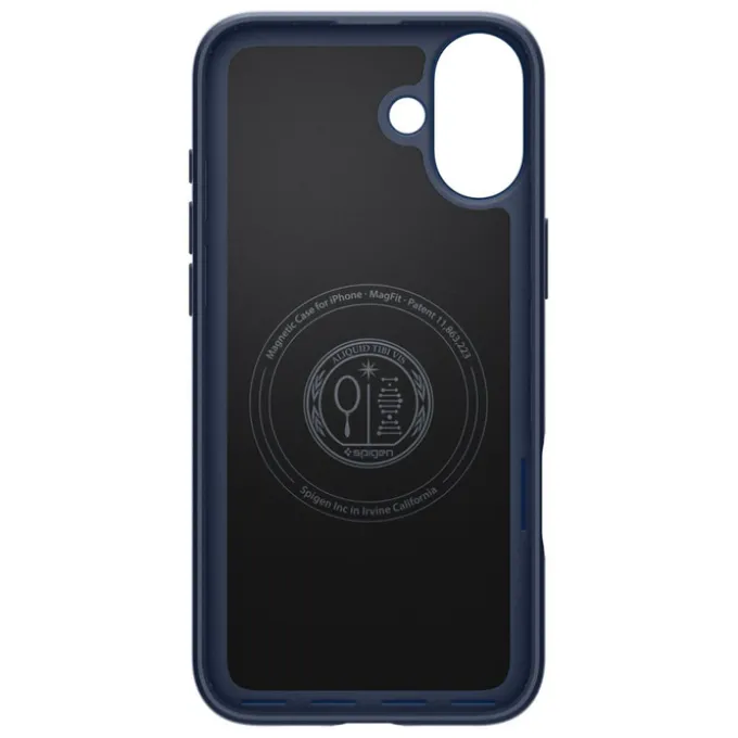 ETUI SPIGEN THIN FIT MAG MAGSAFE IPHONE 16 NAVY BLUE