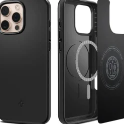 ETUI SPIGEN THIN FIT MAG MAGSAFE IPHONE 16 PRO MAX BLACK