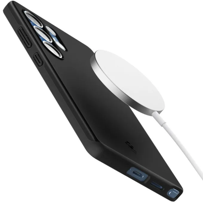 ETUI SPIGEN THIN FIT MAG MAGSAFE SAMSUNG GALAXY S25 ULTRA BLACK