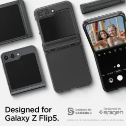 Etui SPIGEN THIN FIT ”PRO” GALAXY Z FLIP 5 FROST GRAY