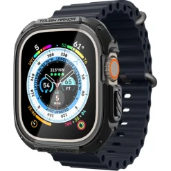 Etui Spigen Tough Armor Apple Watch Ultra 49mm Ultra 2 Czarne
