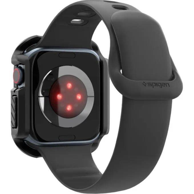 ETUI SPIGEN TOUGH ARMOR APPLE WATCH 10 (46 MM) BLACK