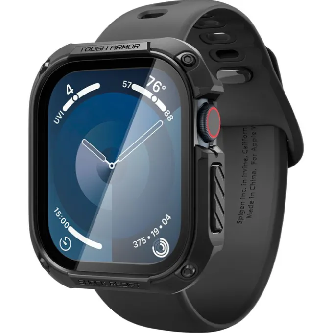 ETUI SPIGEN TOUGH ARMOR APPLE WATCH 10 (46 MM) BLACK