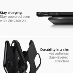 Etui SPIGEN Tough Armor Apple Iphone 11 Black Czarne Case