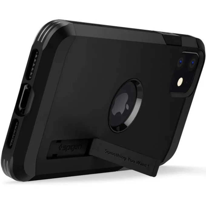 Etui SPIGEN Tough Armor Apple Iphone 11 Black Czarne Case
