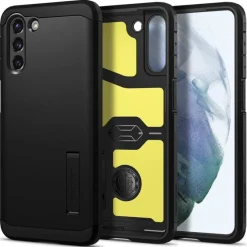 Etui SPIGEN Tough Armor Galaxy S21 Black Czarne Case