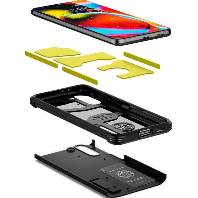 Etui SPIGEN Tough Armor Galaxy S21 Black Czarne Case