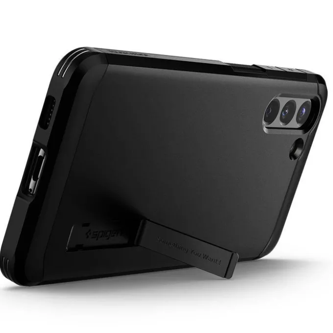 Etui SPIGEN Tough Armor Galaxy S21 Black Czarne Case