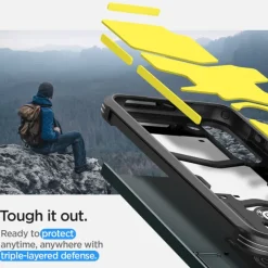 Etui Spigen Tough Armor Galaxy S23 Abyss Green Case
