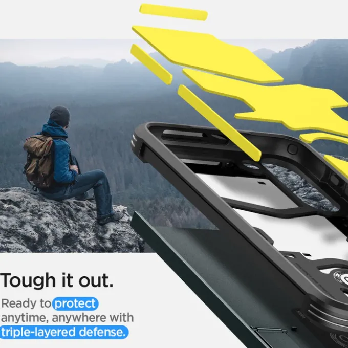 Etui Spigen Tough Armor Galaxy S23 Abyss Green Case