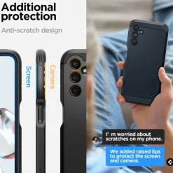 Etui SPIGEN Tough Armor Galaxy A14 4G / Lte Black