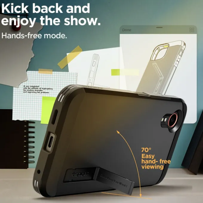 Etui Spigen Tough Armor Galaxy Xcover 7 Black Case