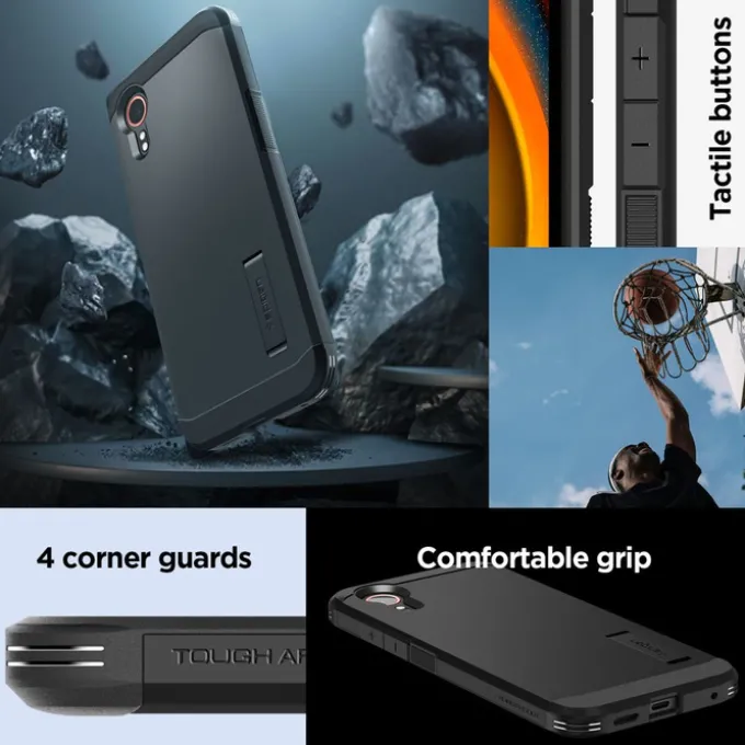 Etui Spigen Tough Armor Galaxy Xcover 7 Black Case