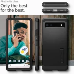 Etui Spigen Tough Armor Google Pixel 6a ETUI BLACK