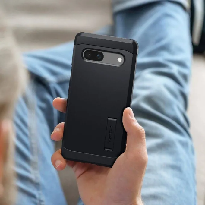 Etui Spigen Tough Armor Google Pixel 7A Black Case
