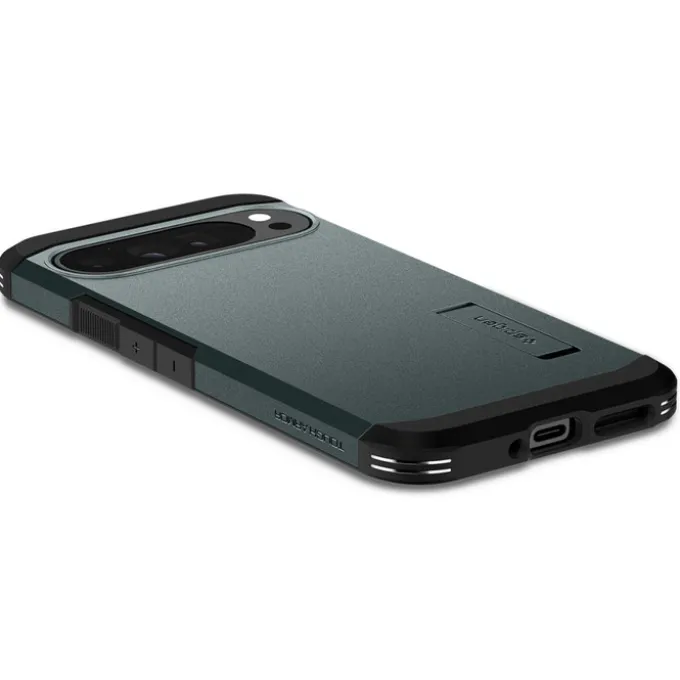 Etui SPIGEN TOUGH ARMOR GOOGLE PIXEL 9 PRO XL ABYSS GREEN